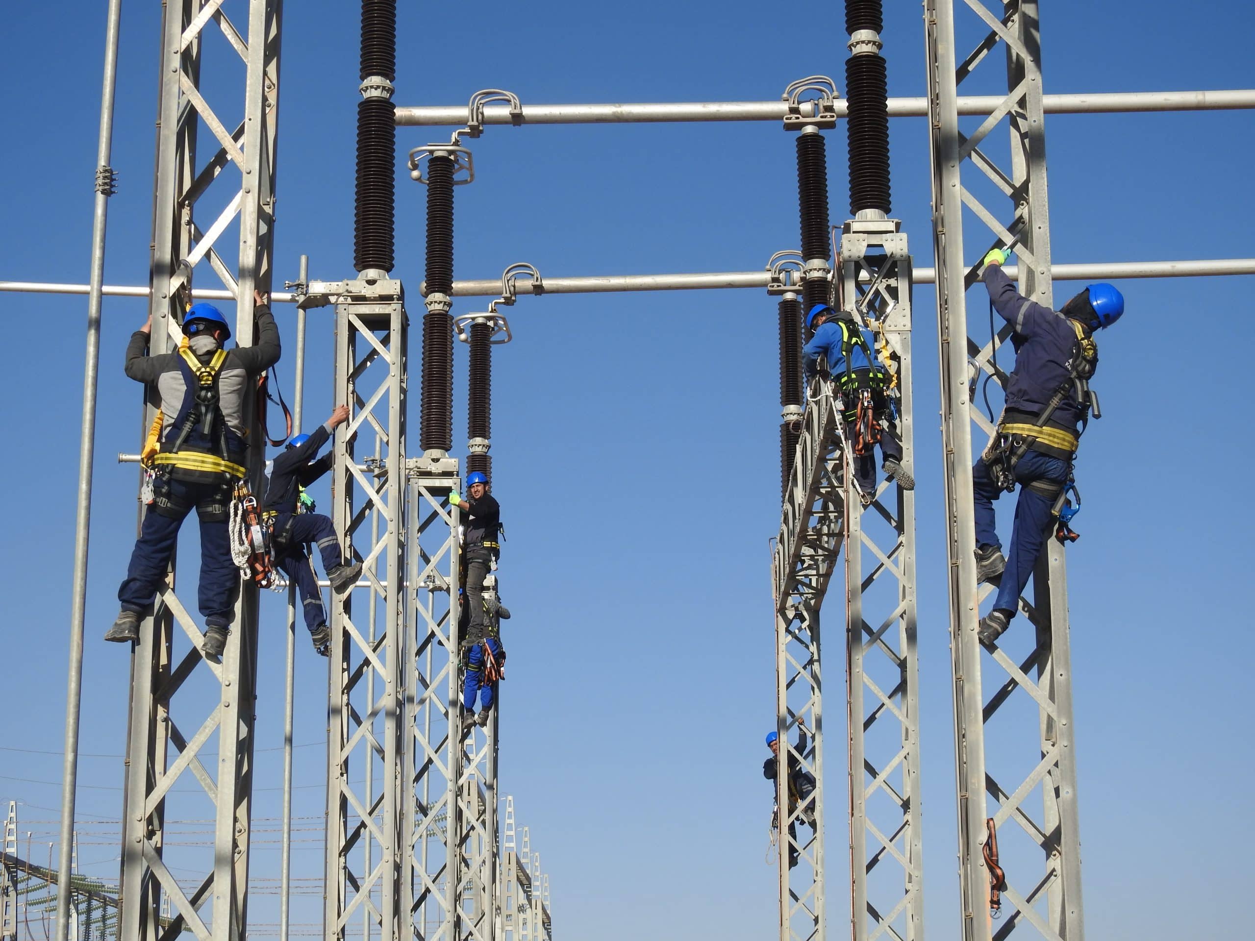 Pylone haute tension